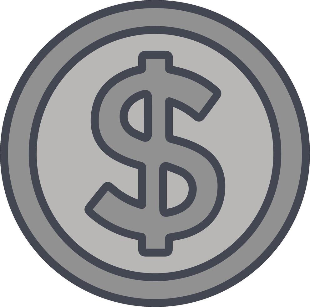 dollar symbol vektor ikon