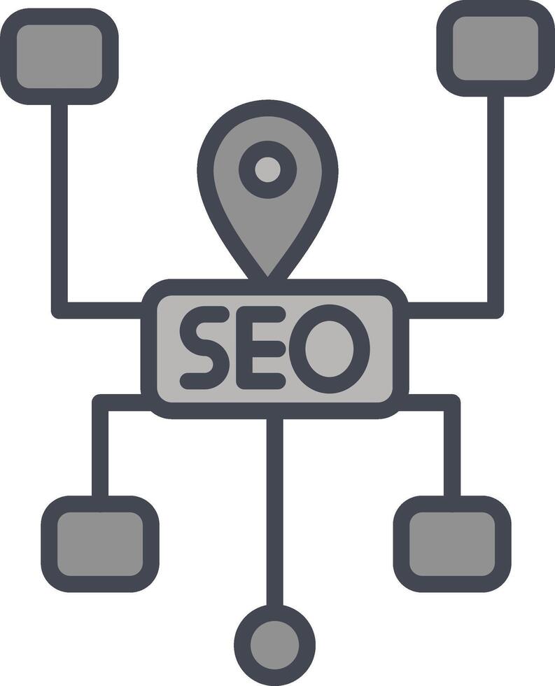 SEO Struktur Vektor Symbol