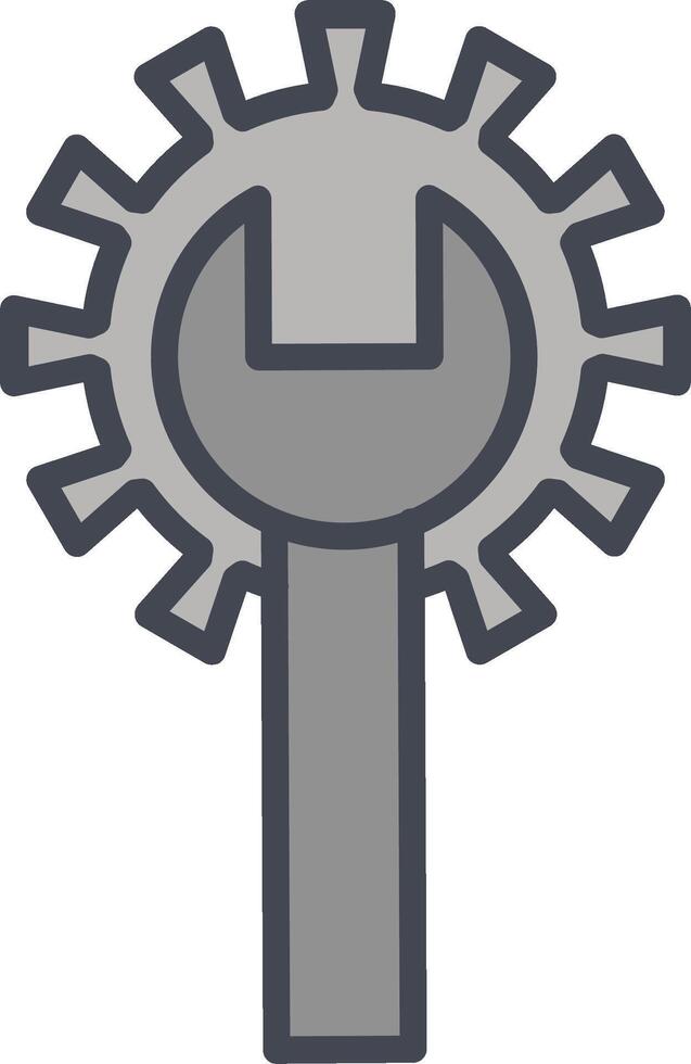 Einstellungsvektorsymbol vektor