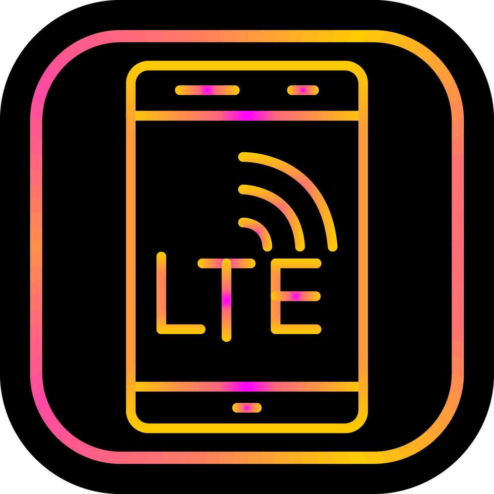 lte vektor ikon