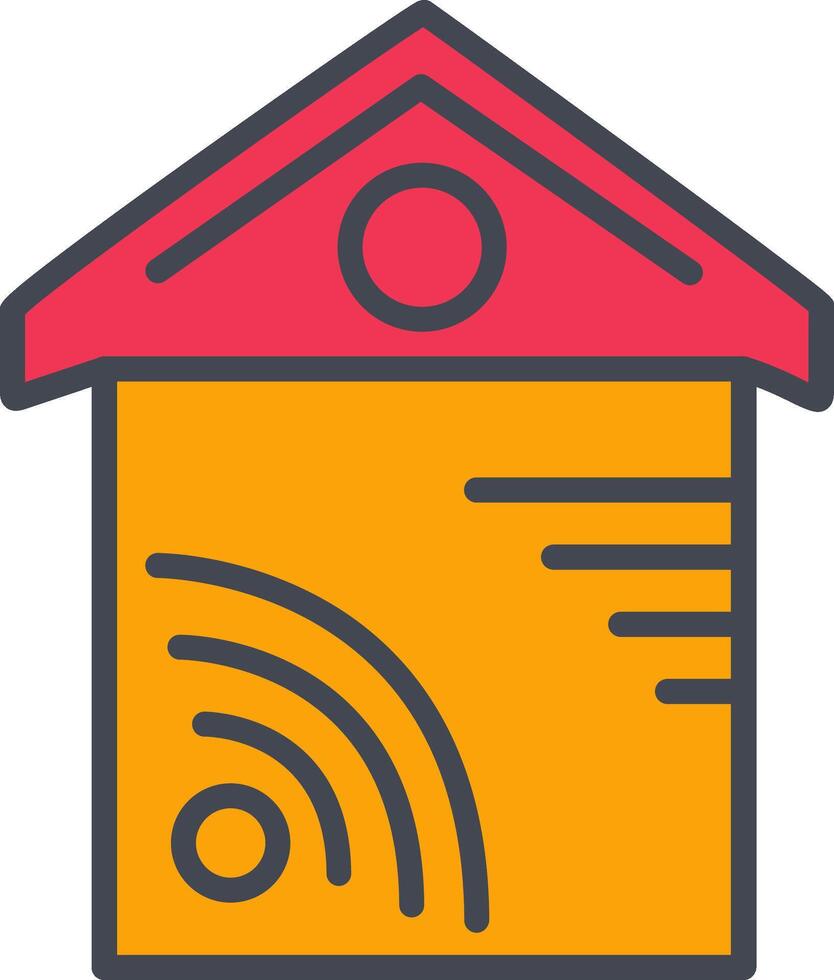 Haus W-lan Vektor Symbol