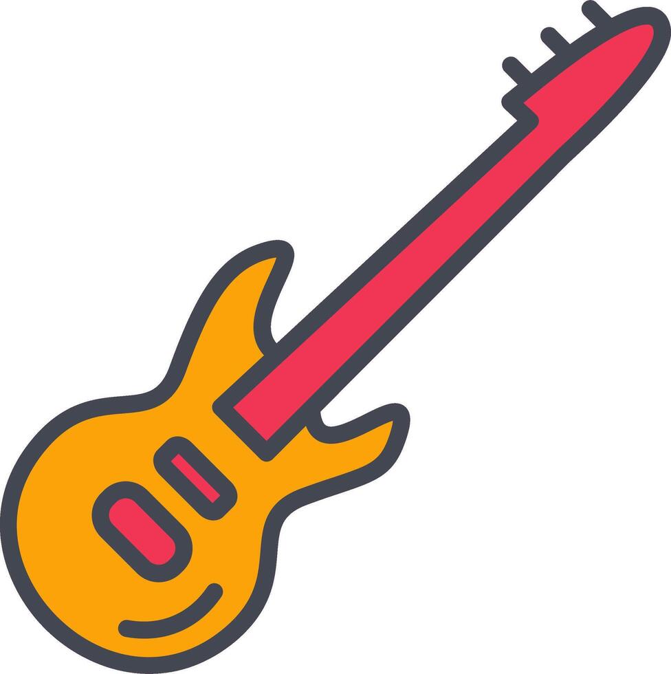 Gitarrenvektorsymbol vektor