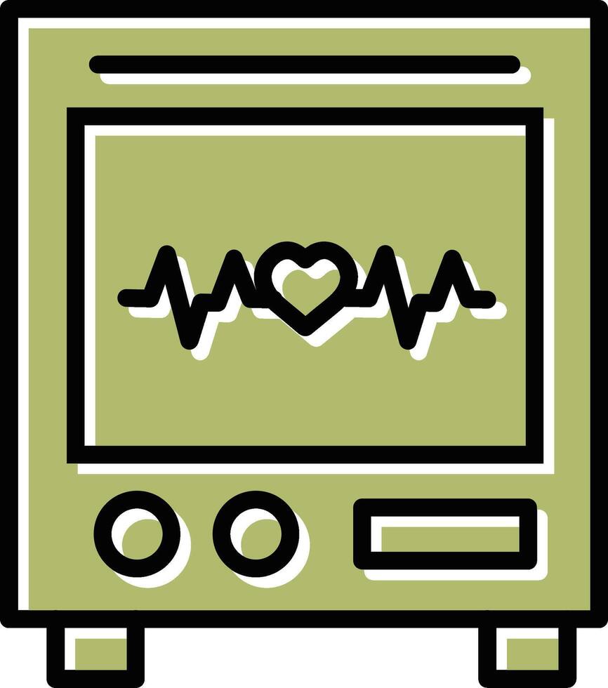 Herz Bewertung Maschine Vektor Symbol