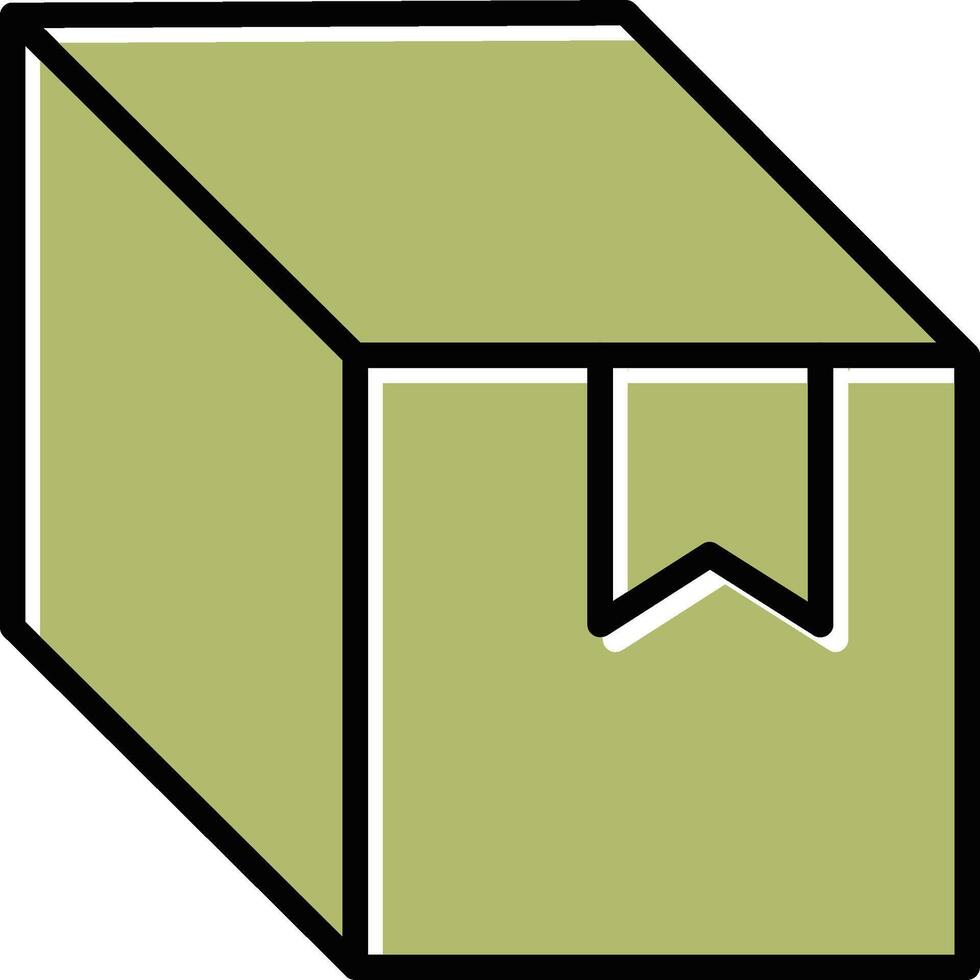 Box-Vektor-Symbol vektor