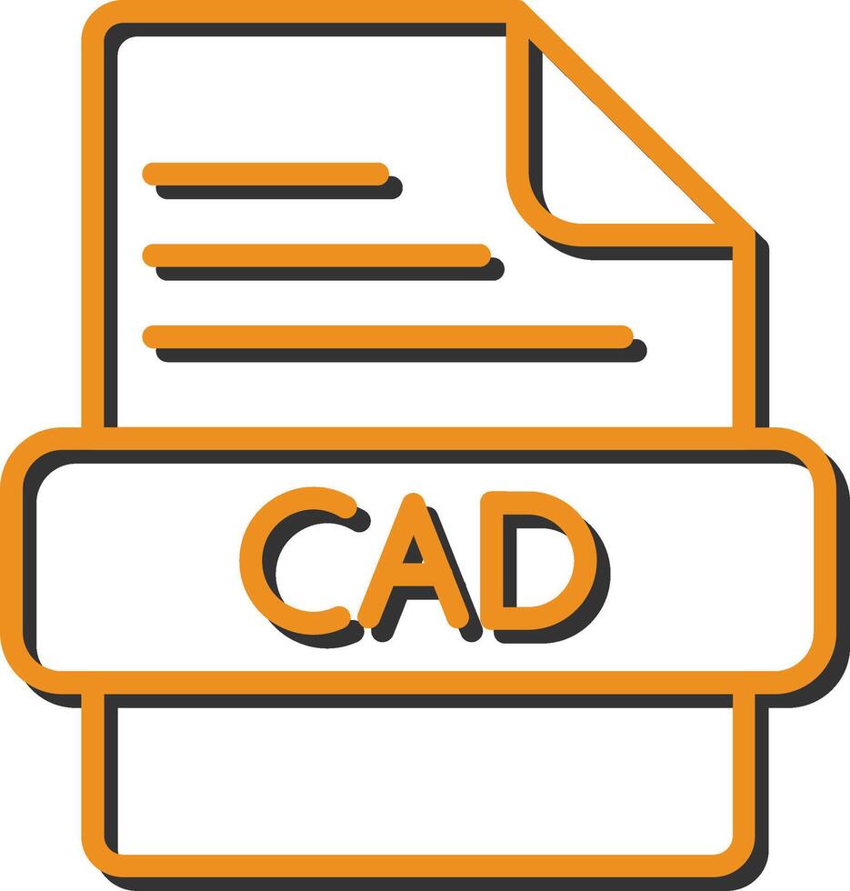 CAD-Vektorsymbol vektor