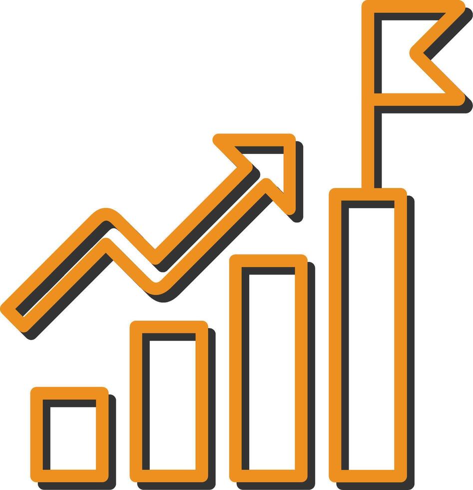 statistik vektor ikon