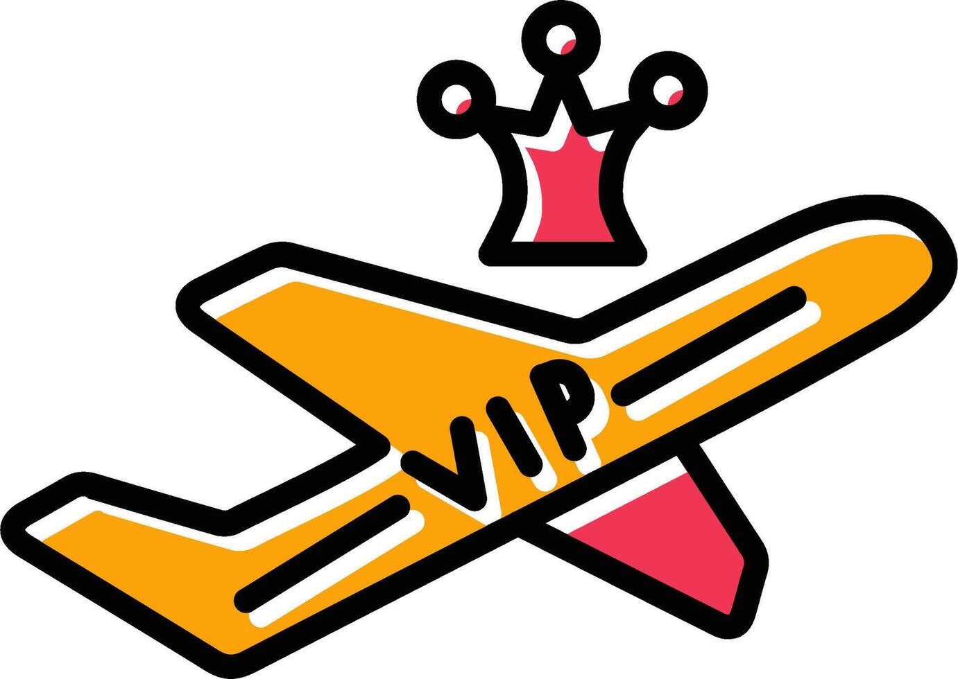 vip passagerare vektor ikon