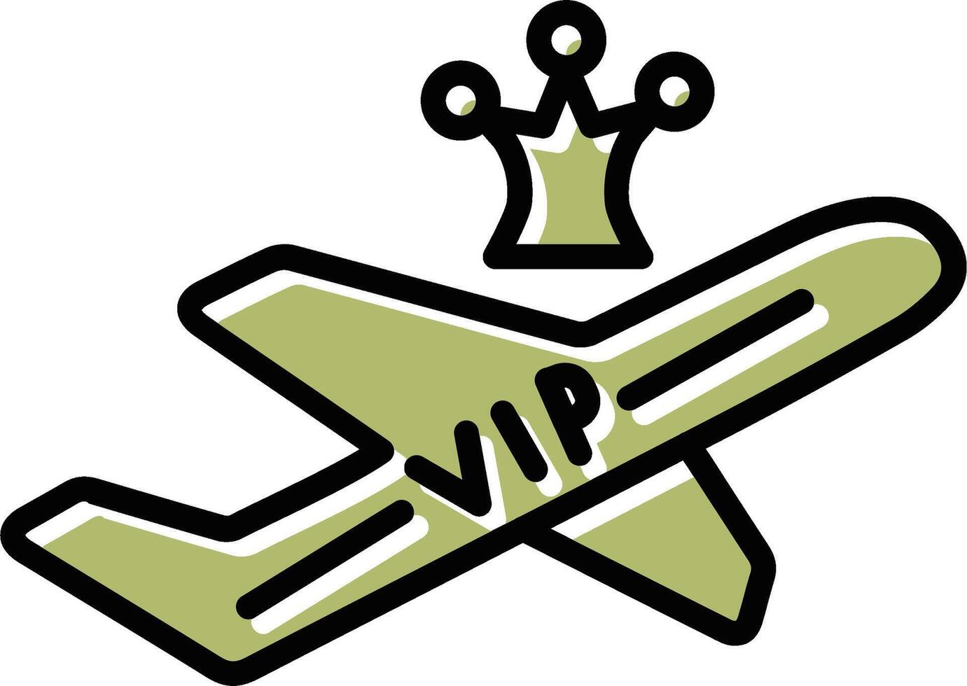 vip passagerare vektor ikon