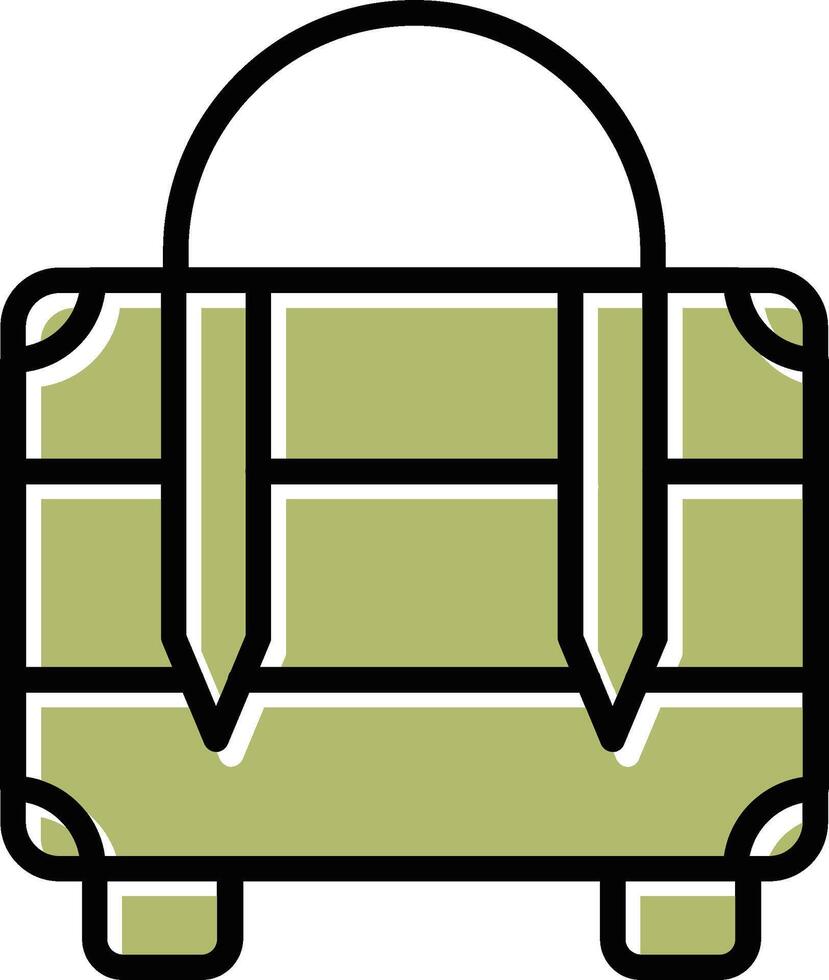 resväska vektor ikon