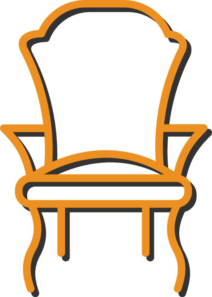 Stuhl ii Vektor Symbol