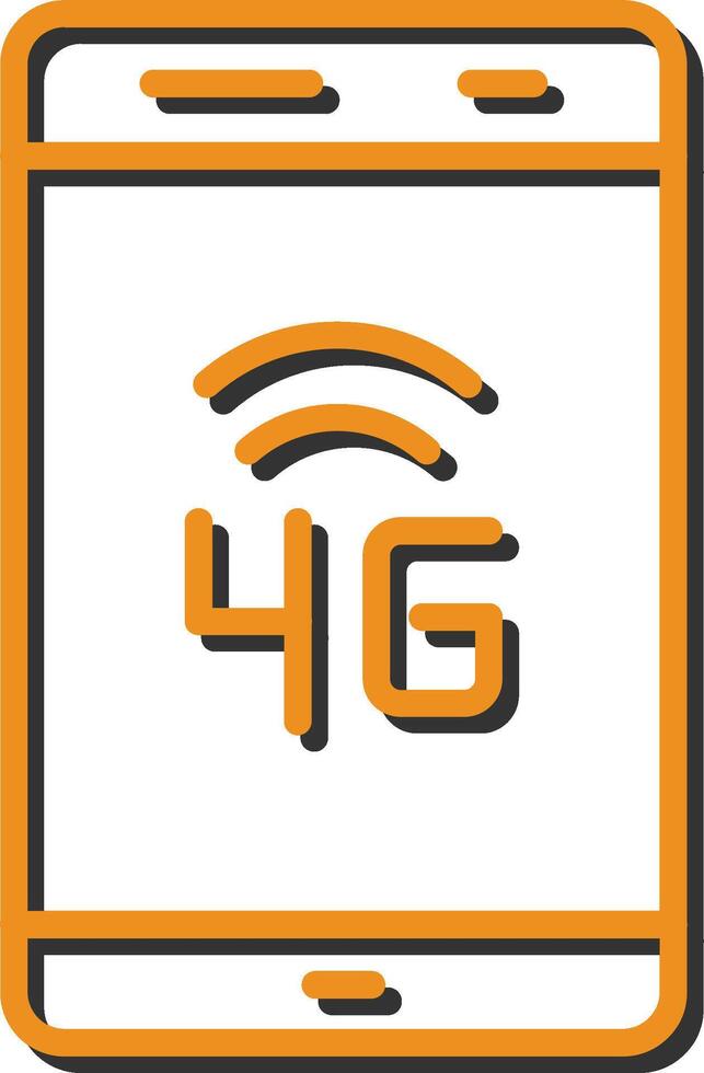 4g-Vektorsymbol vektor