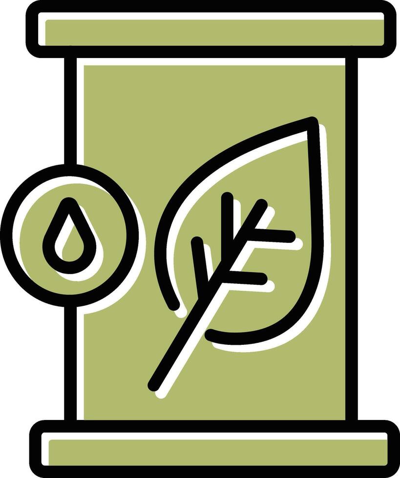 Ökologie Trommel Vektor Symbol