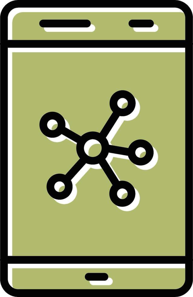 Vektorsymbol für Netzwerkaktivität vektor