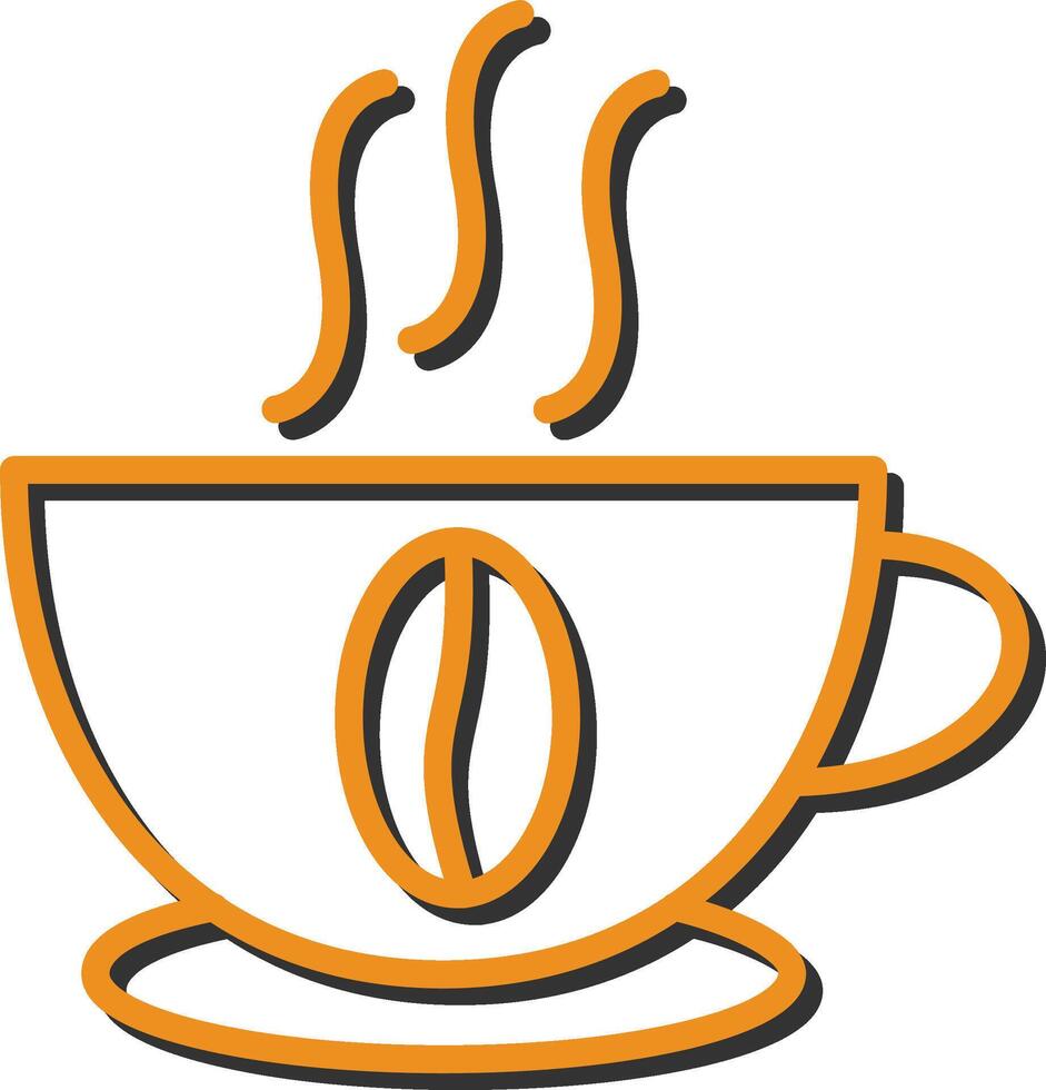Kaffee-Vektor-Symbol vektor
