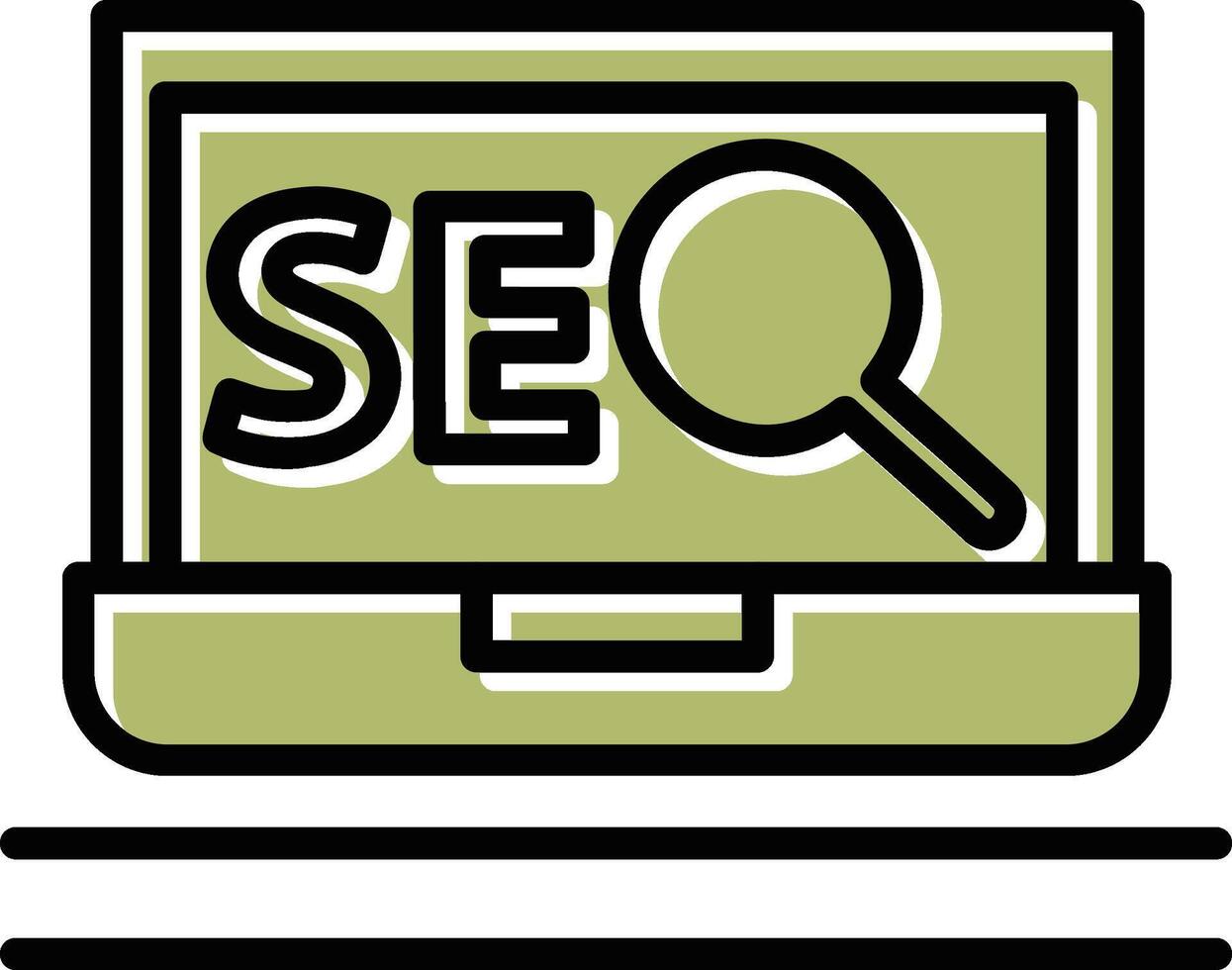 SEO Etikette Vektor Symbol