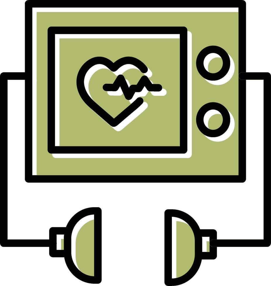 Defibrillator Vektor Symbol