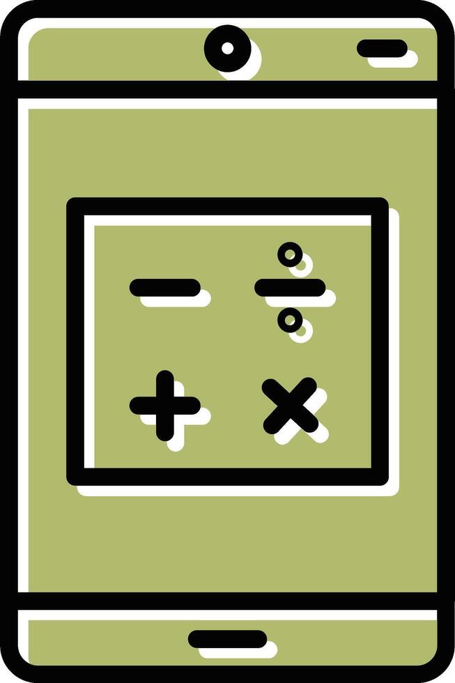 Rechner Vektor Icon