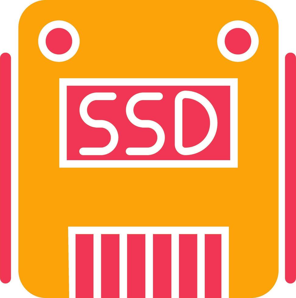 SSD-Vektorsymbol vektor