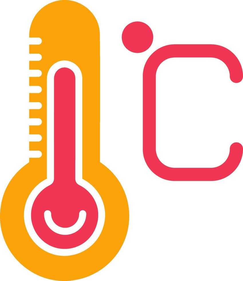 Symbol für Temperaturvektor vektor