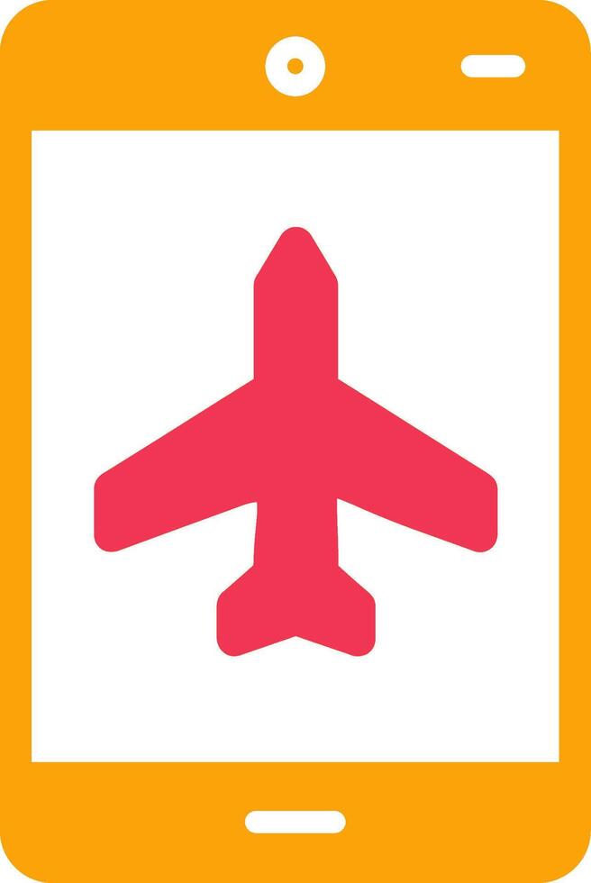 Flugzeug-Vektor-Symbol vektor