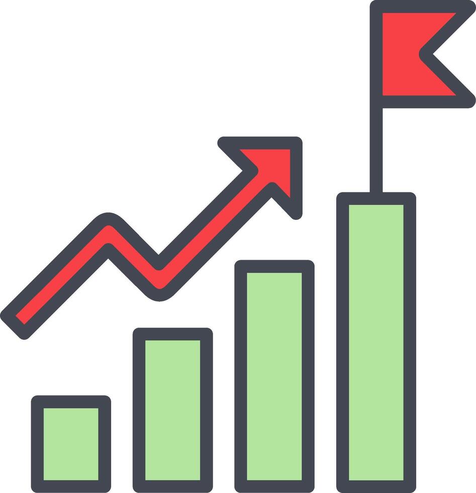 Statistik-Vektorsymbol vektor