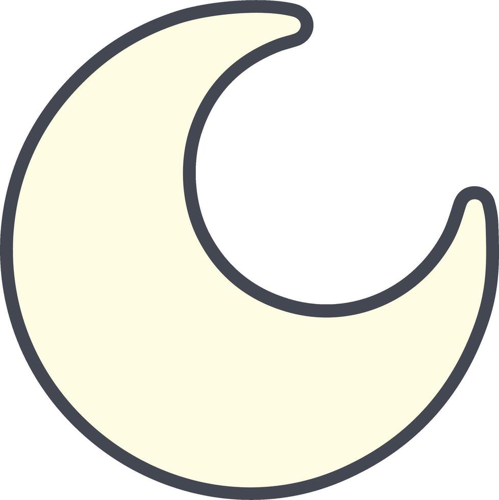 månen vektor ikon