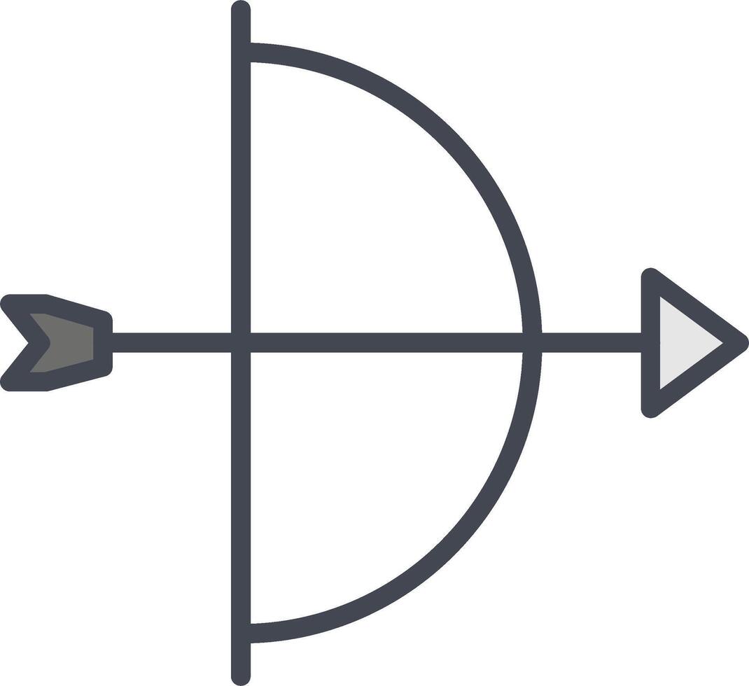 Armbrust-Vektor-Symbol vektor