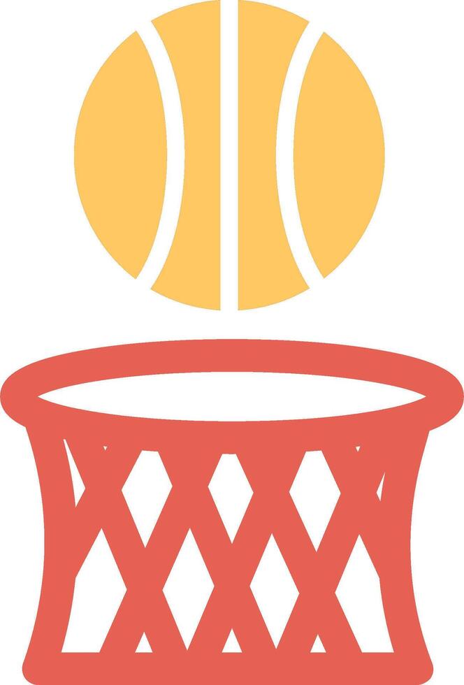 Basketball-Vektor-Symbol vektor