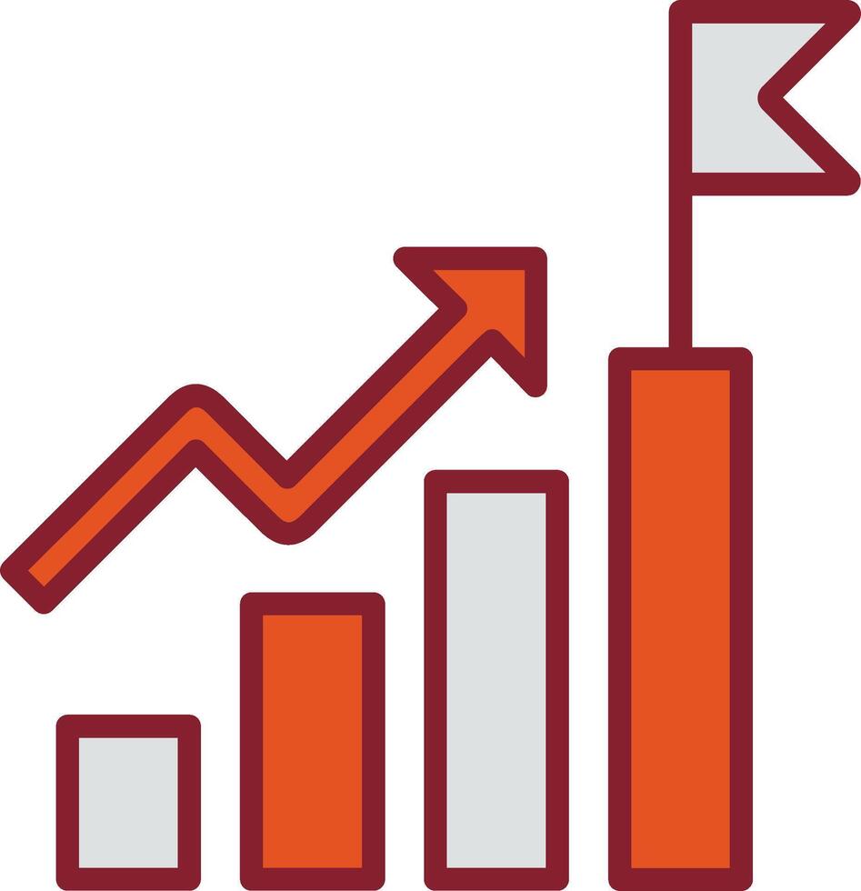 Statistik-Vektorsymbol vektor