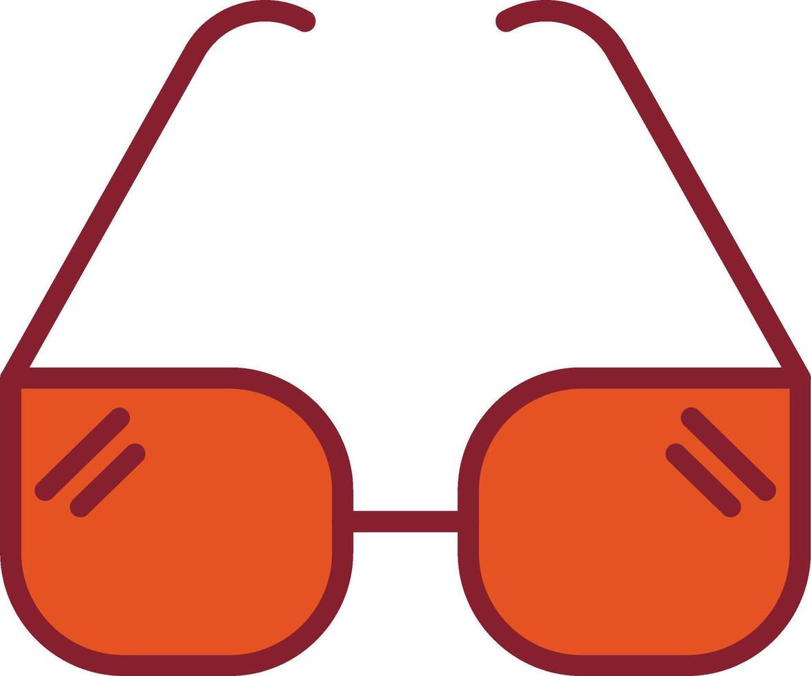 Sonnenbrillen-Vektor-Symbol vektor