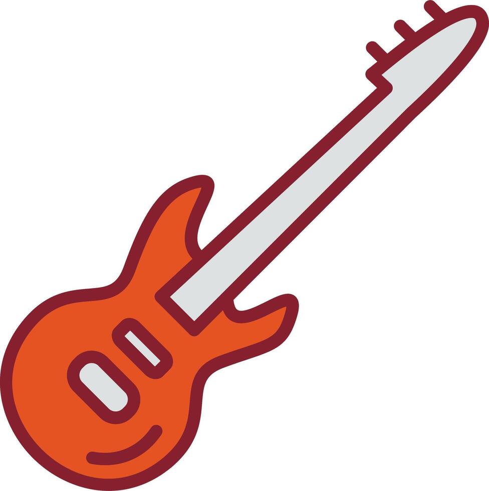 Gitarrenvektorsymbol vektor