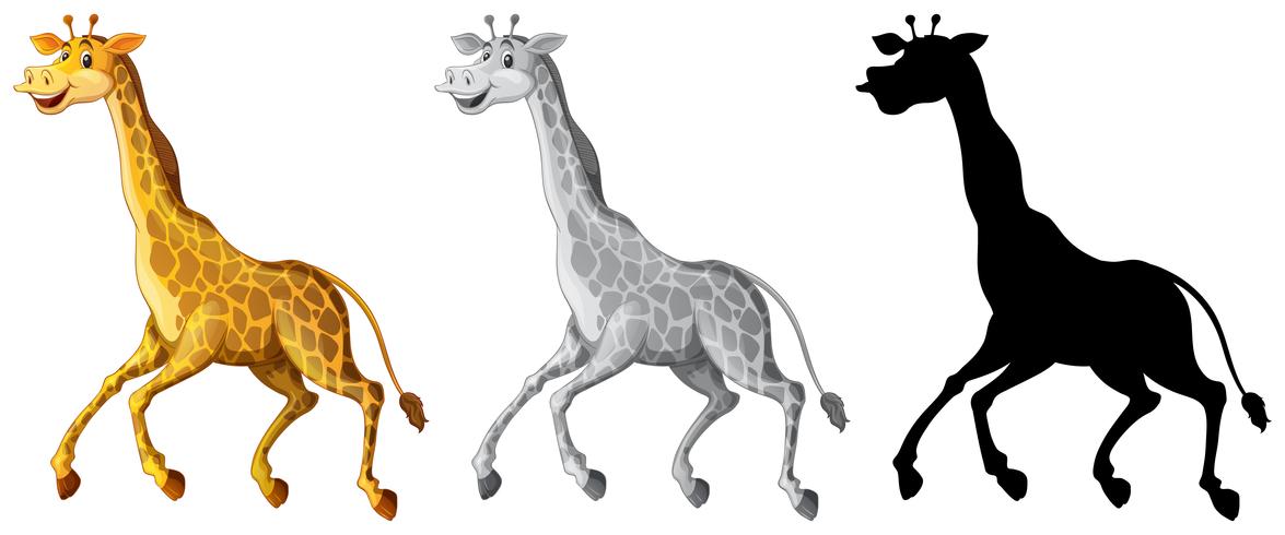 Satz des Giraffenzeichens vektor