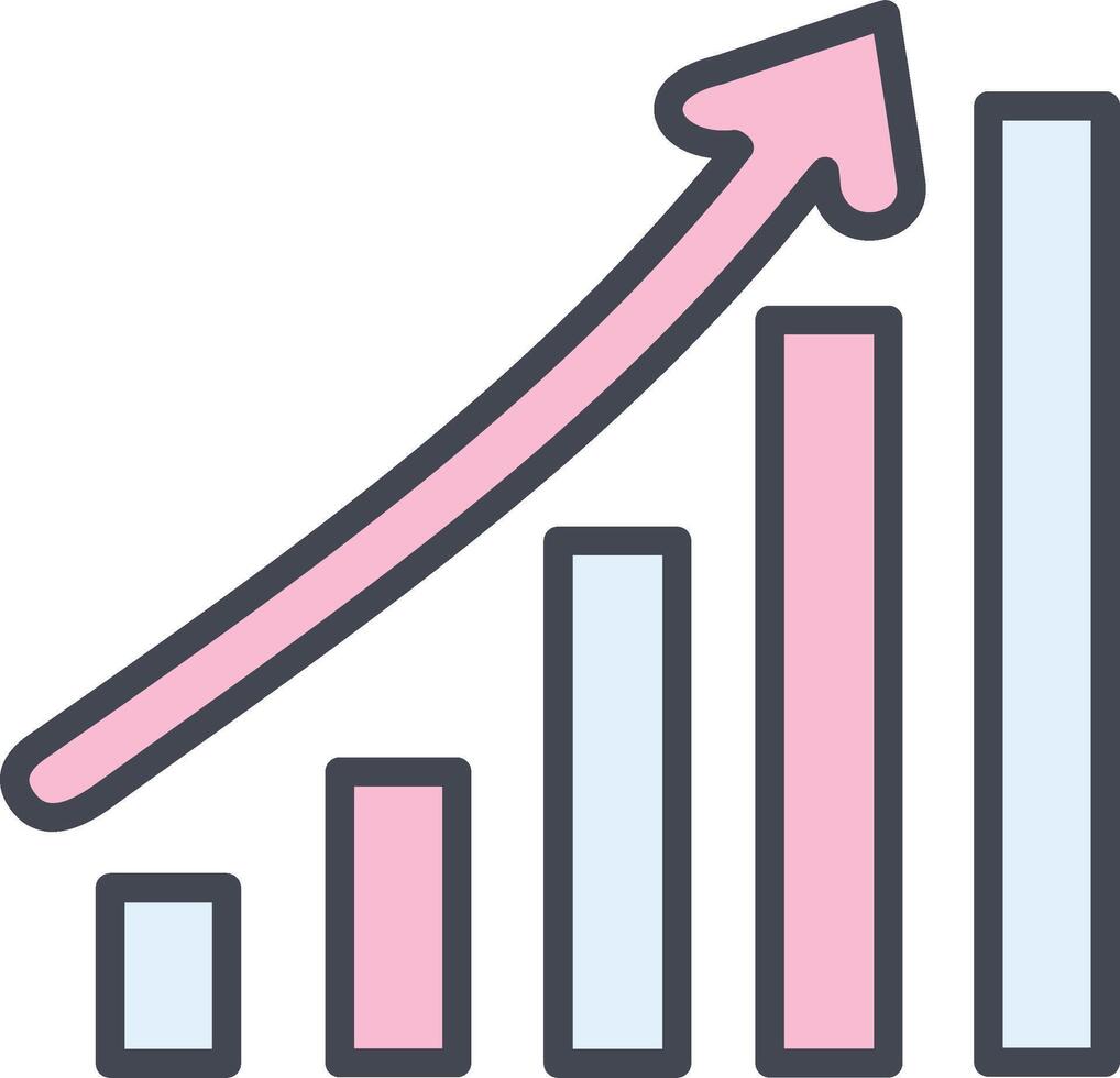 statistik vektor ikon