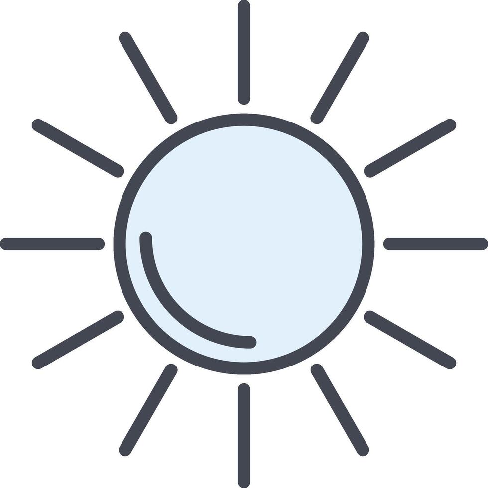 Sonne ii Vektor Symbol