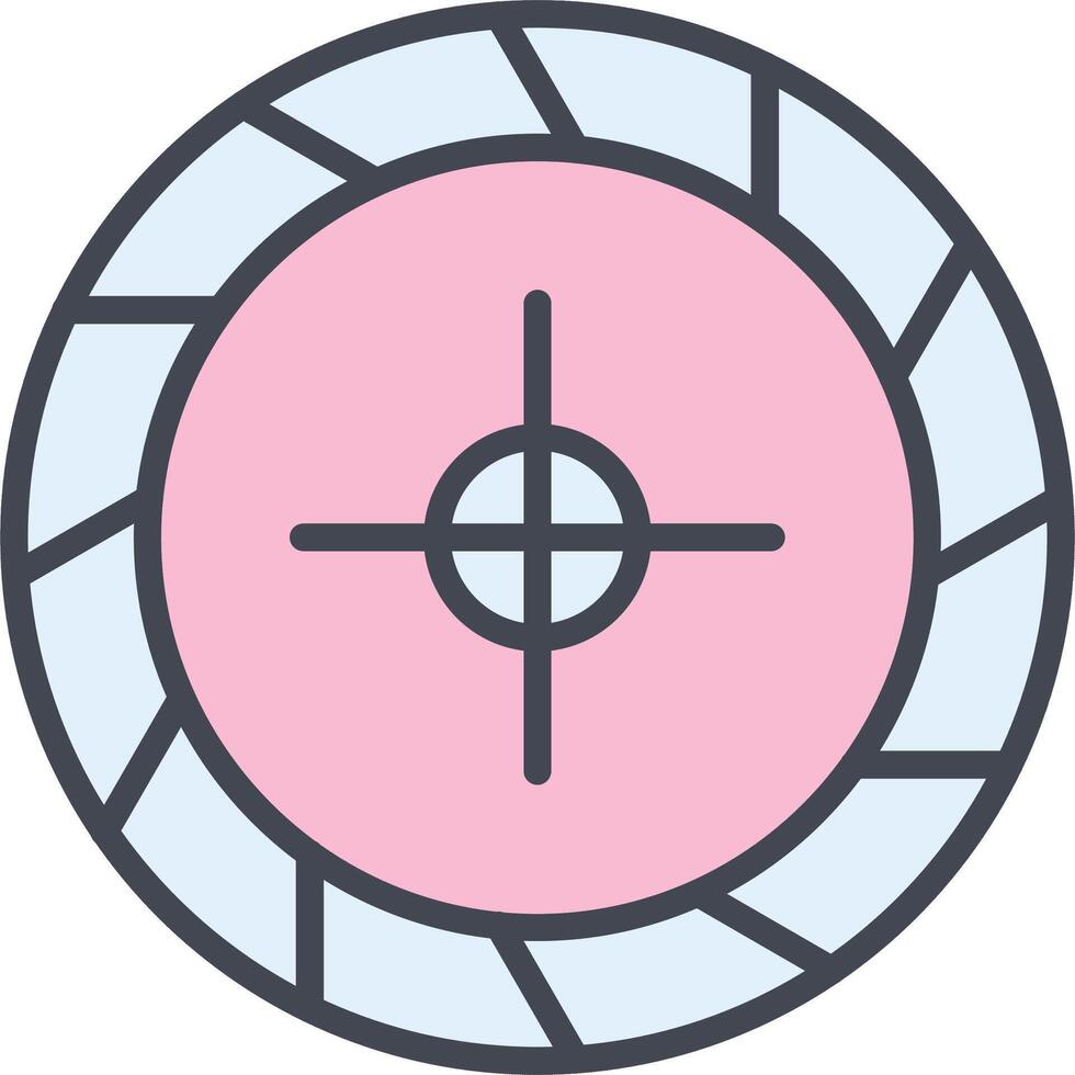 Roulette ii Vektor Symbol