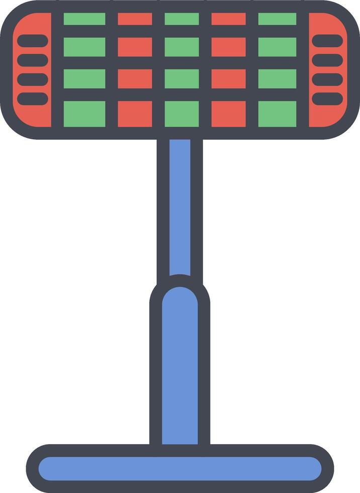 Vektorsymbol für Infrarotheizung vektor