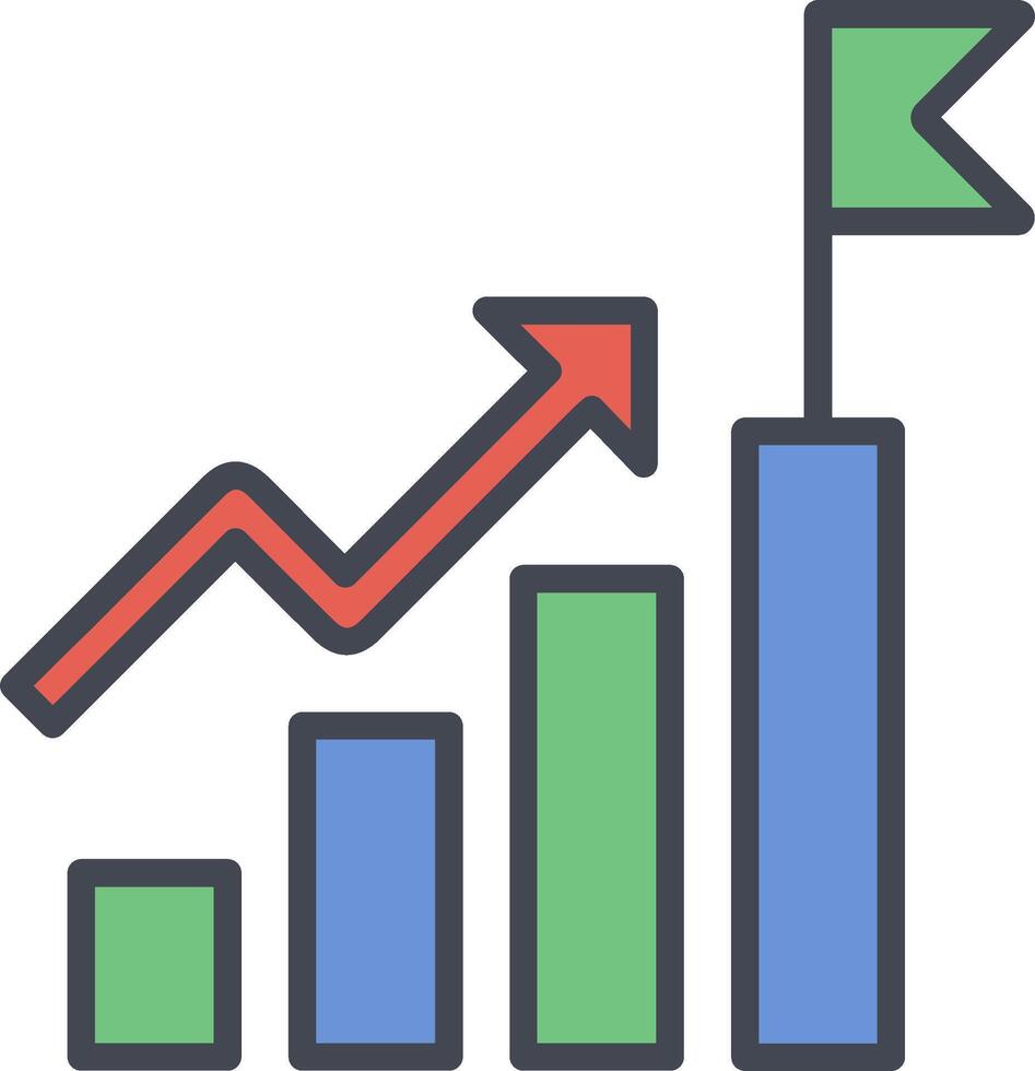 statistik vektor ikon