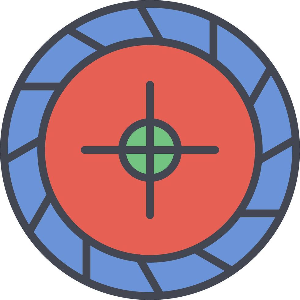 Roulette ii Vektor Symbol