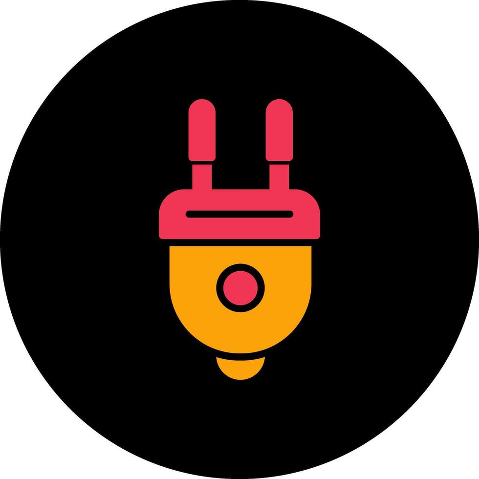 Plug-Vektor-Symbol vektor