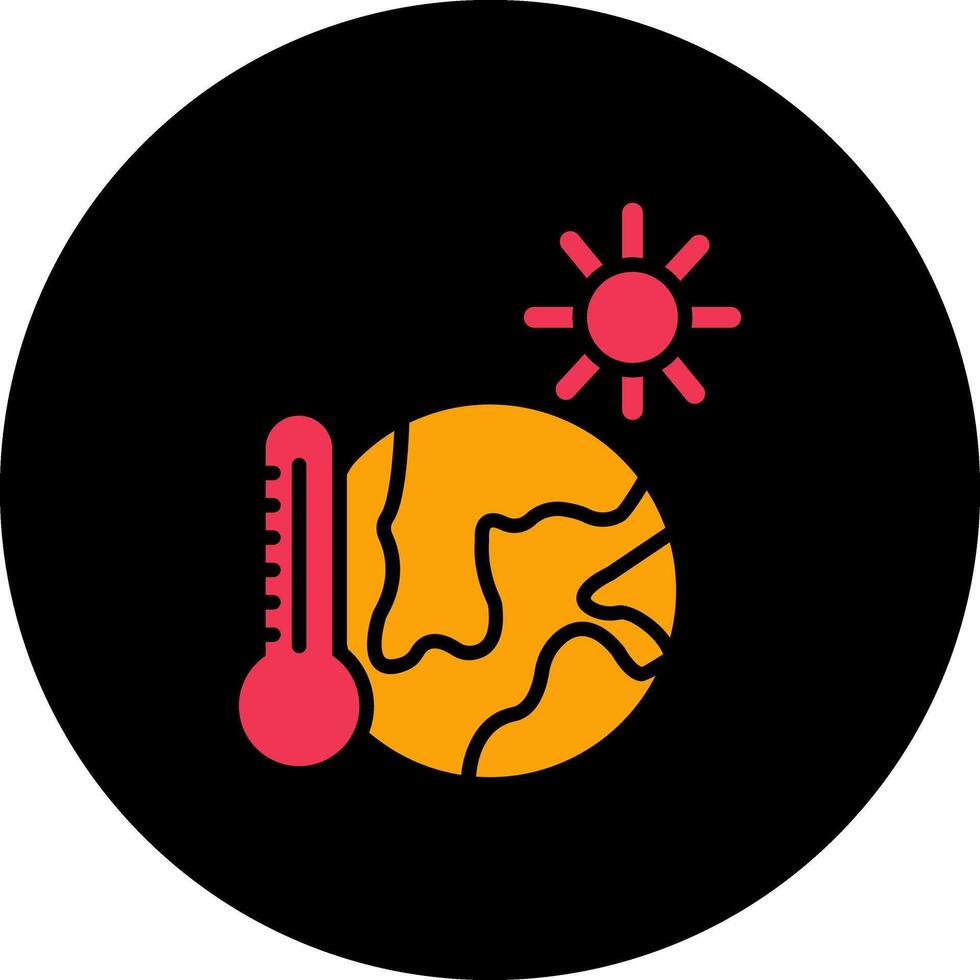 Symbol für Temperaturvektor vektor