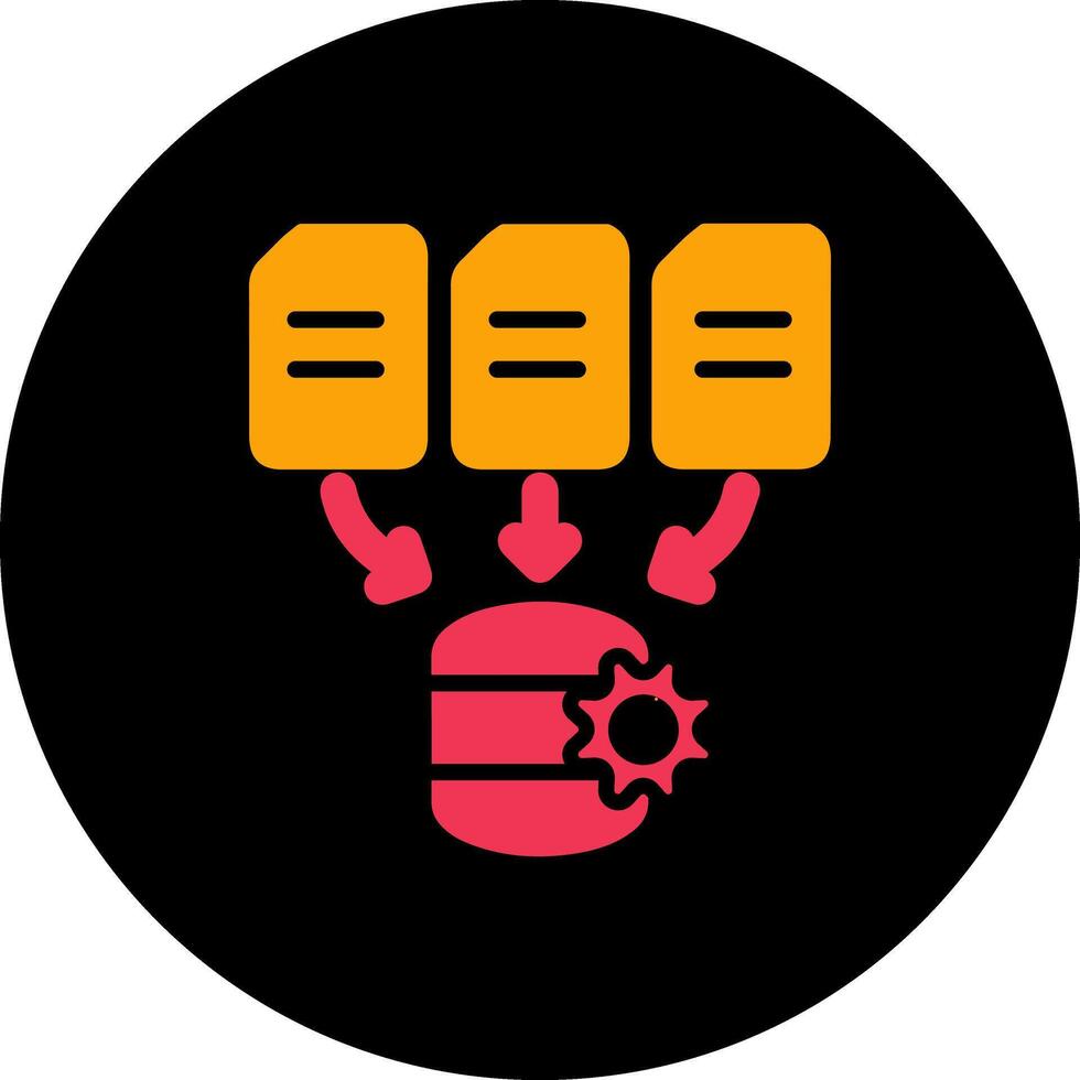 ikonen för databehandling vektor
