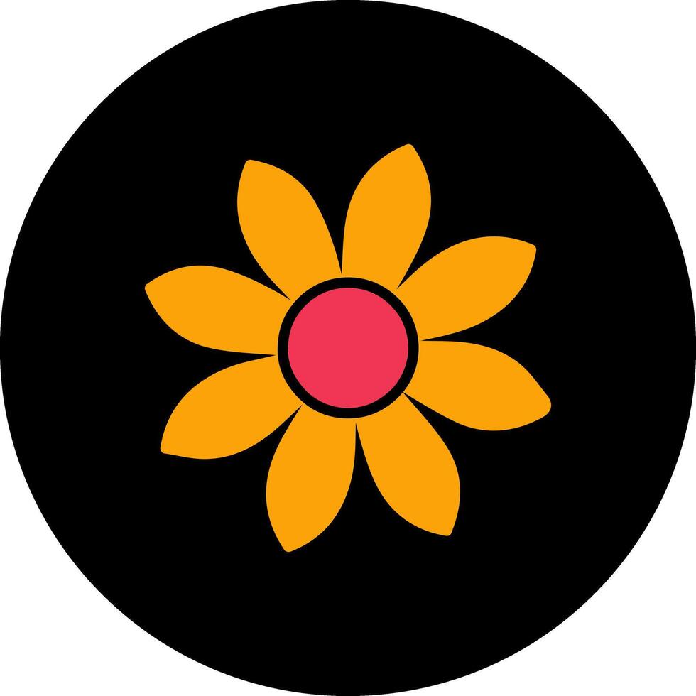 blommig vektor ikon