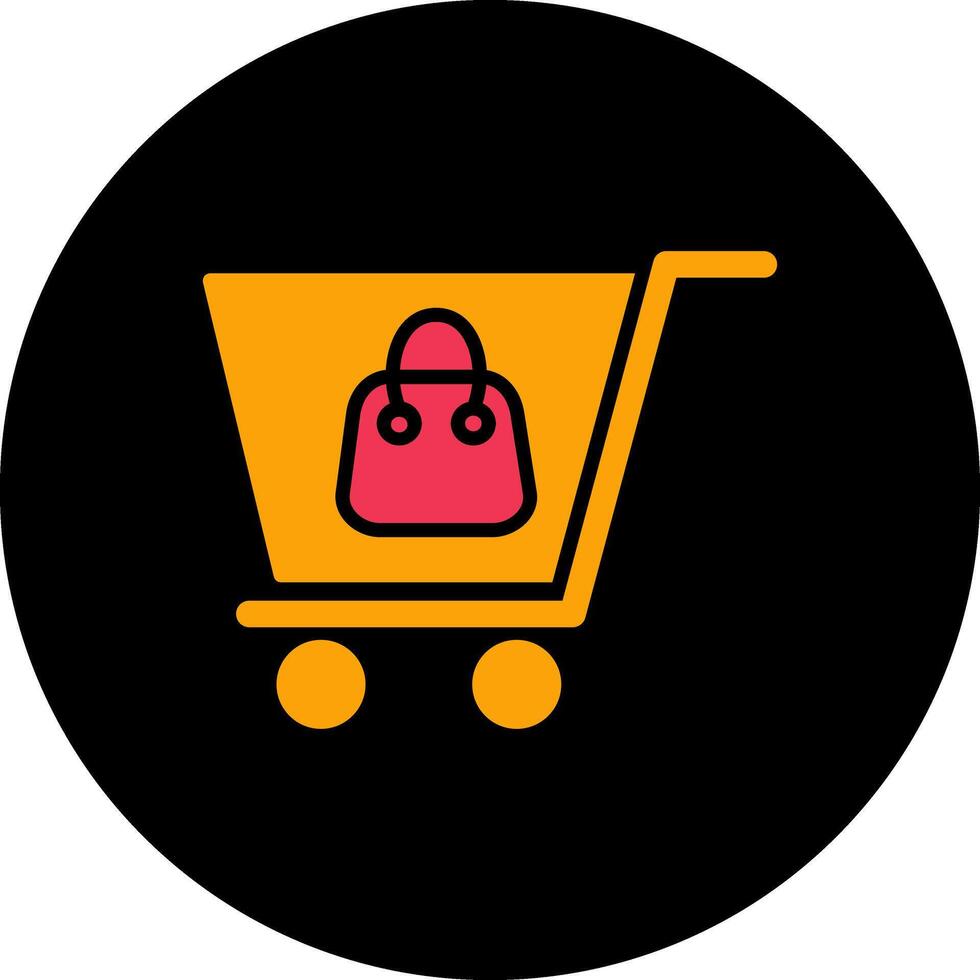 Shopping-Vektor-Symbol vektor