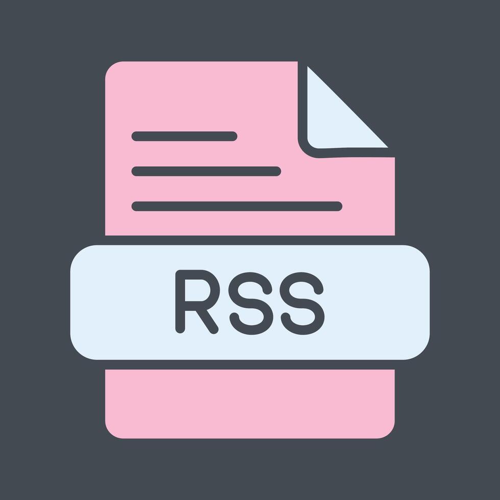 RSS-Vektorsymbol vektor