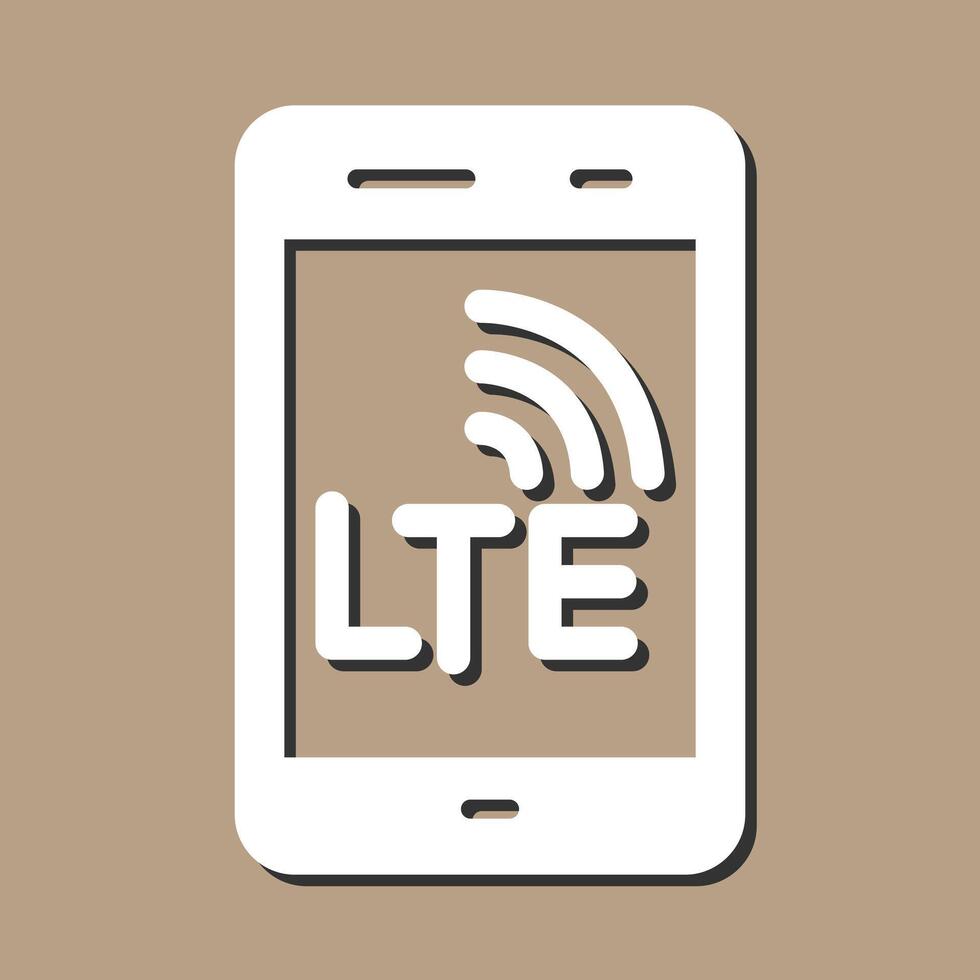 lte vektor ikon