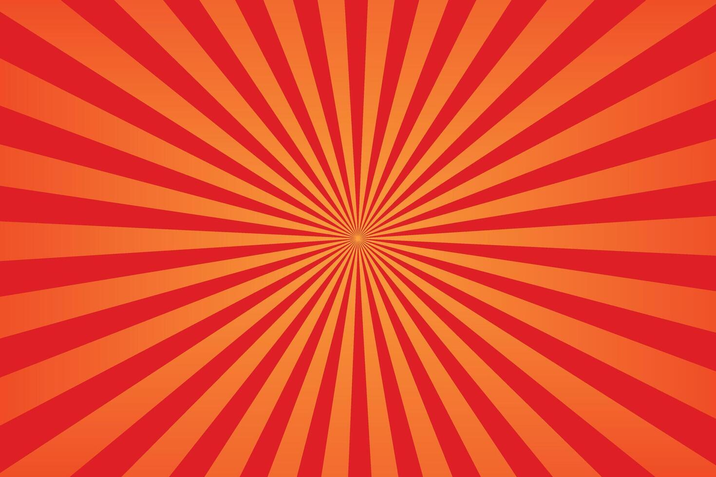 Vektor Sunburst Muster Hintergrund zum Sommer- Banner