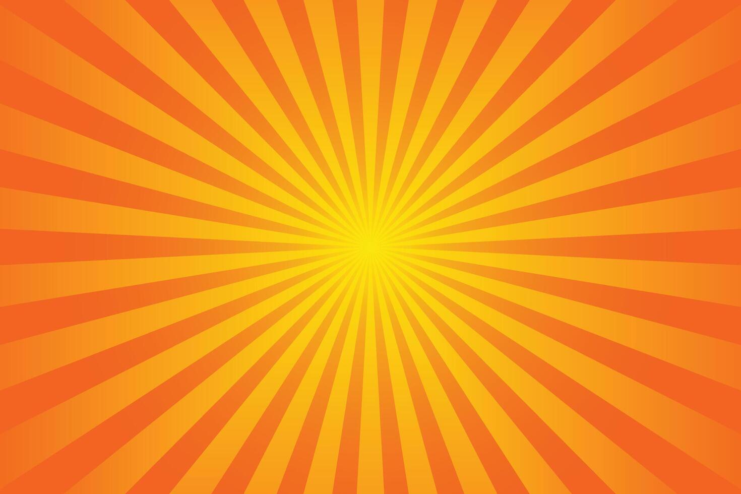 Vektor Sunburst Muster Hintergrund zum Sommer- Banner