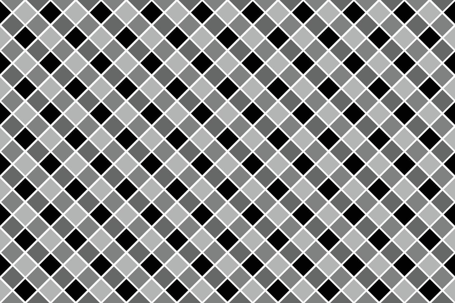 svart och grå rutig geometrisk sömlös mönster vektor