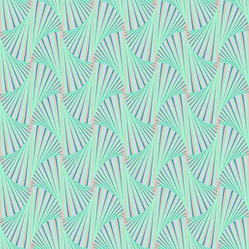 sömlös vektor konst deco mönster i nautisk stil, delikat mynta rosa