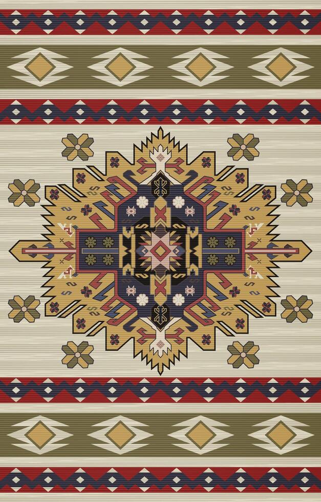 Teppich Muster persisch. geometrisch ethnisch orientalisch nahtlos Muster traditionell Design zum Hintergrund. afrikanisch Muster. Teppich , Fliese , Hintergrund , Vektor Illustration. amerikanisch